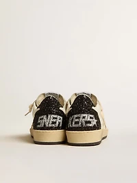 Women’s Ball star LTD nappa and suede with glitter black heel tab