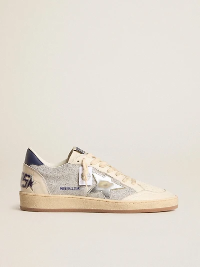 Women's Ball star LTD Swarovski crystals and leather with gold laminated