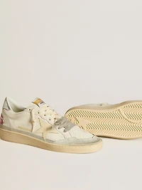 Ball Star LTD in nappa leather with leather star and metallic leather heel tab