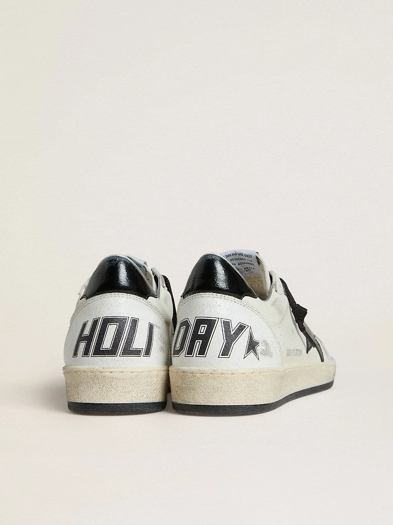 Women's Ball star Wishes nappa with black naplak and heel tab