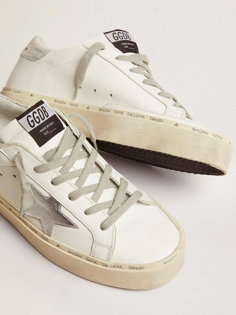 Women's Hi star with and metallic silver heel