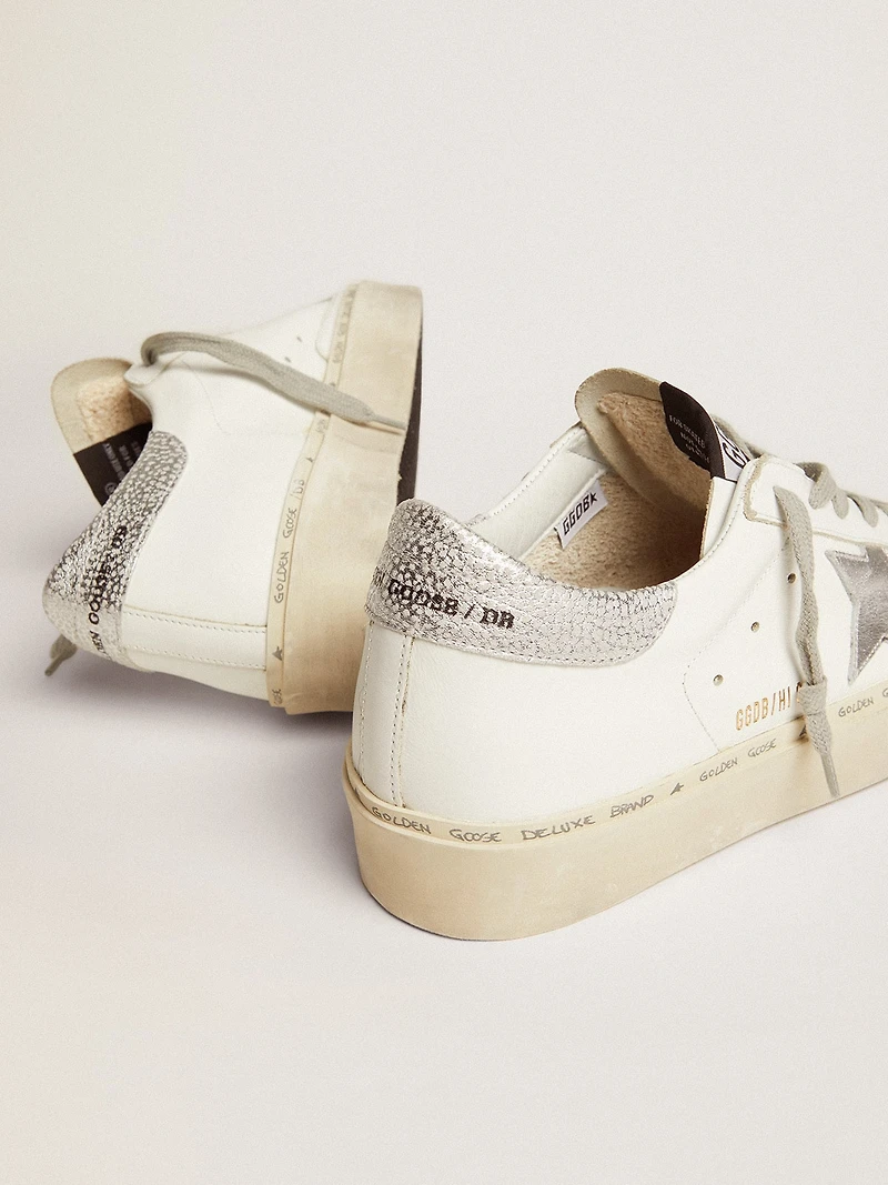 Women's Hi star with and metallic silver heel