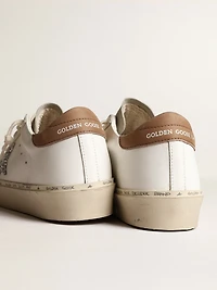 Women’s Hi star with silver glitter and dove-gray nubuck heel tab
