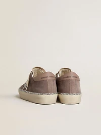 Women's Hi star suede with silver leather and heel tab