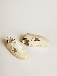 Hi star LTD with Swarovski crystal and black leather heel tab