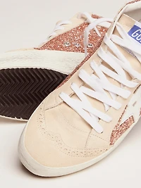 Women's Mid Star with pink glitter
