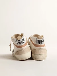 Mid star LTD nappa with glitter and nude leather flash