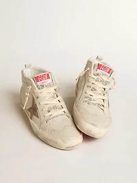 Women's Mid star LTD with bronze leather and Swarovski crystal flash
