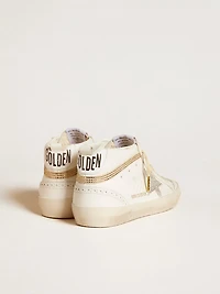 Mid star LTD with and heel tab suede Swarovski crystals