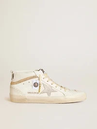 Mid star LTD with and heel tab suede Swarovski crystals