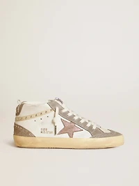 Women's Mid star nappa and suede with light brown metallic leather