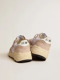 Women’s Running Sole mesh and nubuck with silver metallic leather star