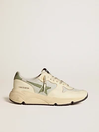 Women’s Running Sole LTD in nylon and nappa with nubuck star and heel tab