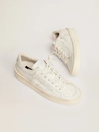 Women's Stardan total white leather