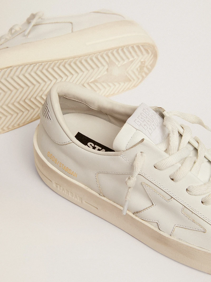 Women's Stardan total white leather