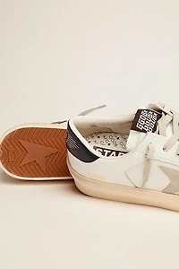 Women’s Stardan with ice-gray suede star and blue heel tab