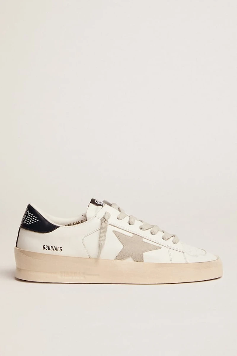Women’s Stardan with ice-gray suede star and blue heel tab