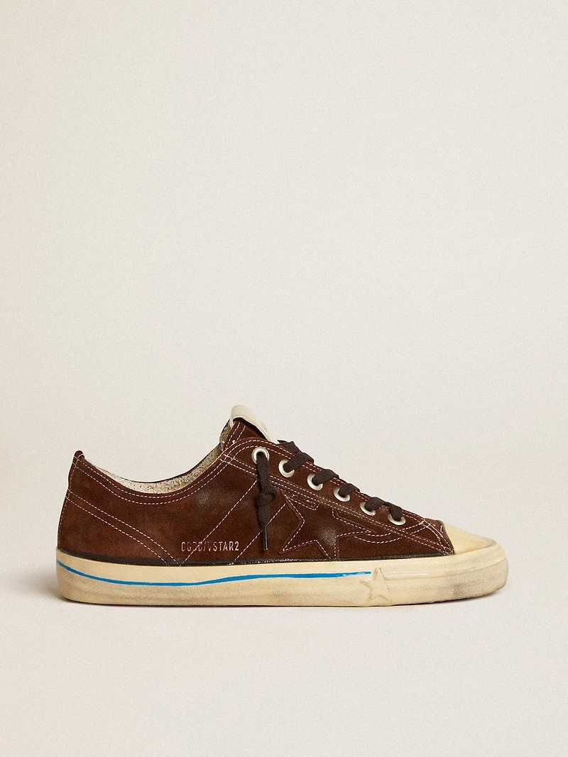 Women's V-Star LTD suede with brown star