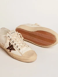 V-Star LTD nappa with pony skin star and silver heel tab