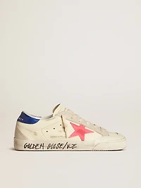 Women’s Super-Star nappa with suede star and metallic leather heel tab