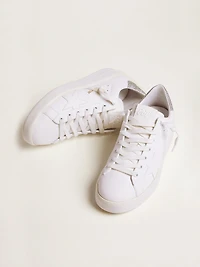 Women's Purestar sneakers with glittery silver heel tab