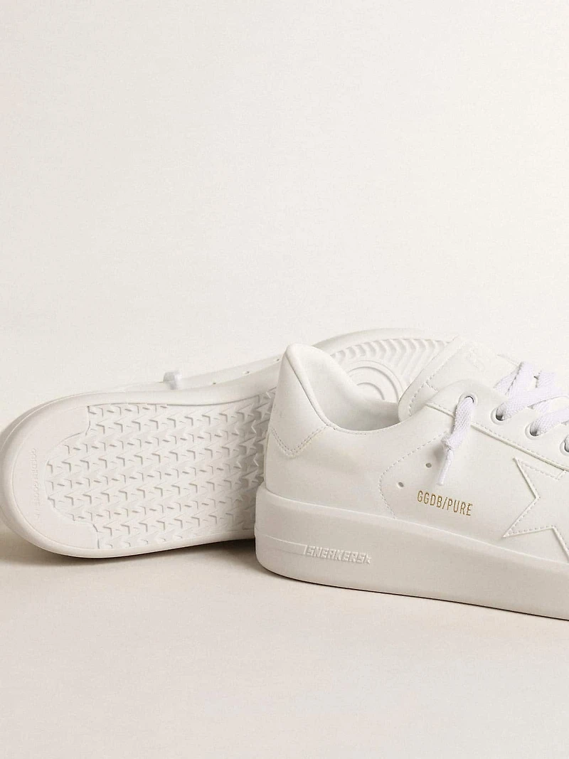 Women’s bio-based Purestar with white star and heel tab