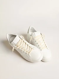 Purestar with white star and gray leather heel tab