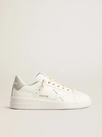 Purestar with white star and gray leather heel tab