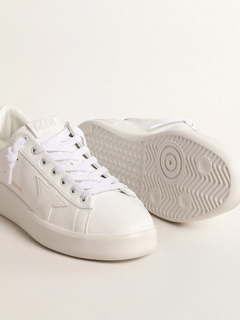Women's bio-based Purestar with bronze metallic leather heel tab