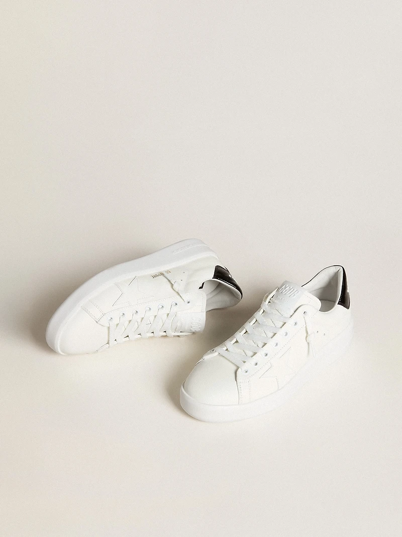 Women's Purestar with leather star and black patent heel tab