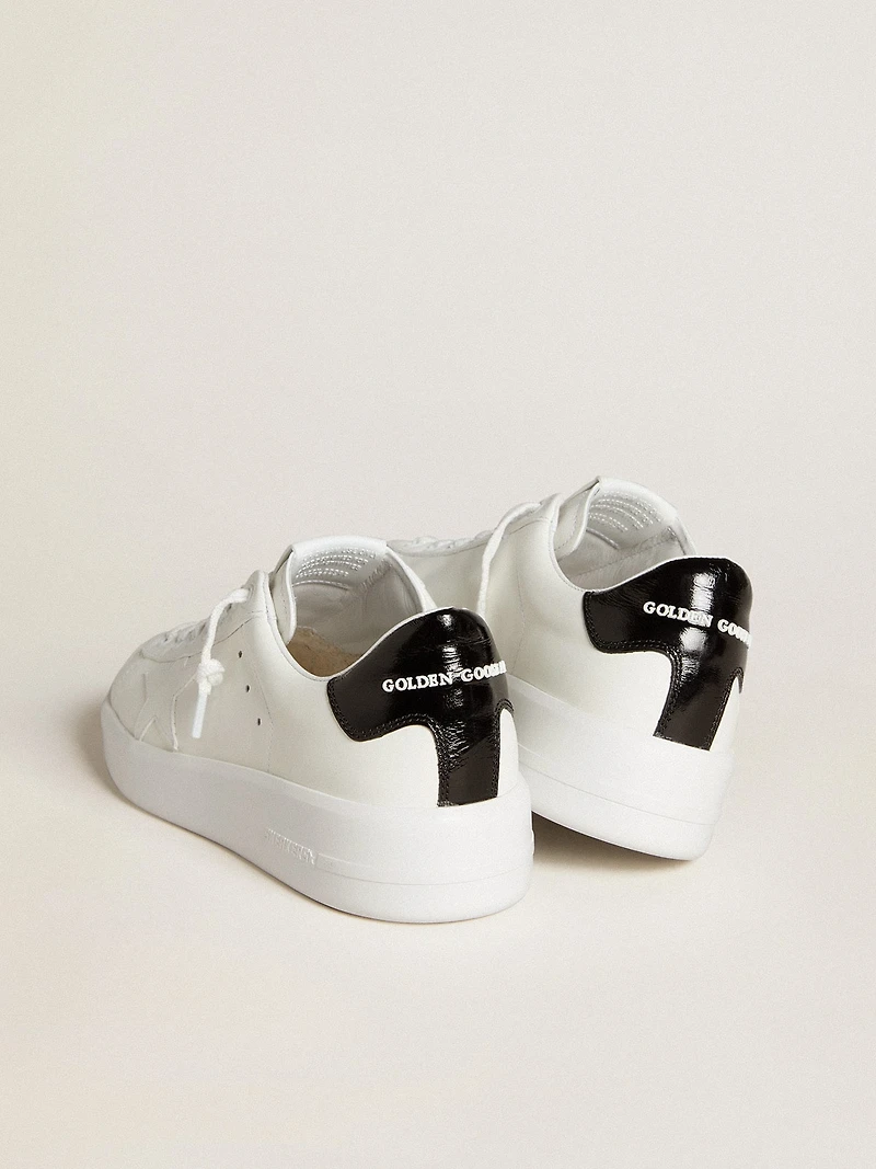 Women's Purestar with leather star and black patent heel tab