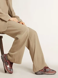 Women's Dad-Star nubuck with gold leather star and suede heel tab