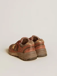 Women's Dad-Star nubuck with gold leather star and suede heel tab
