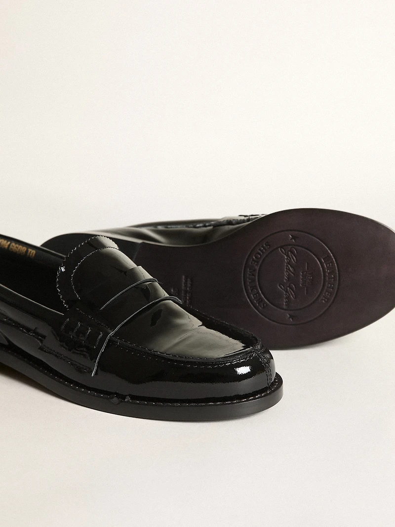 Jerry loafer black patent leather