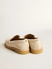 Jerry loafer butter-white leather