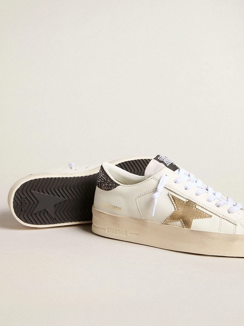 Women’s Stardan with gold star and glitter heel tab