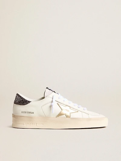Women’s Stardan with gold star and glitter heel tab