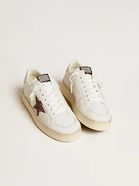 Women's Stardan nappa with glitter star and metallic leather heel tab