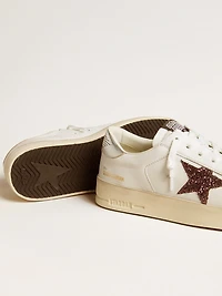 Women's Stardan nappa with glitter star and metallic leather heel tab