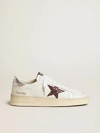 Women's Stardan nappa with glitter star and metallic leather heel tab