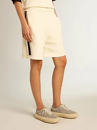 Women's Space-Star shoes ice-gray suede with perforated star