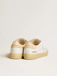 Women's Soul Star white leather with heel tab