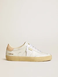 Women's Soul Star white leather with heel tab