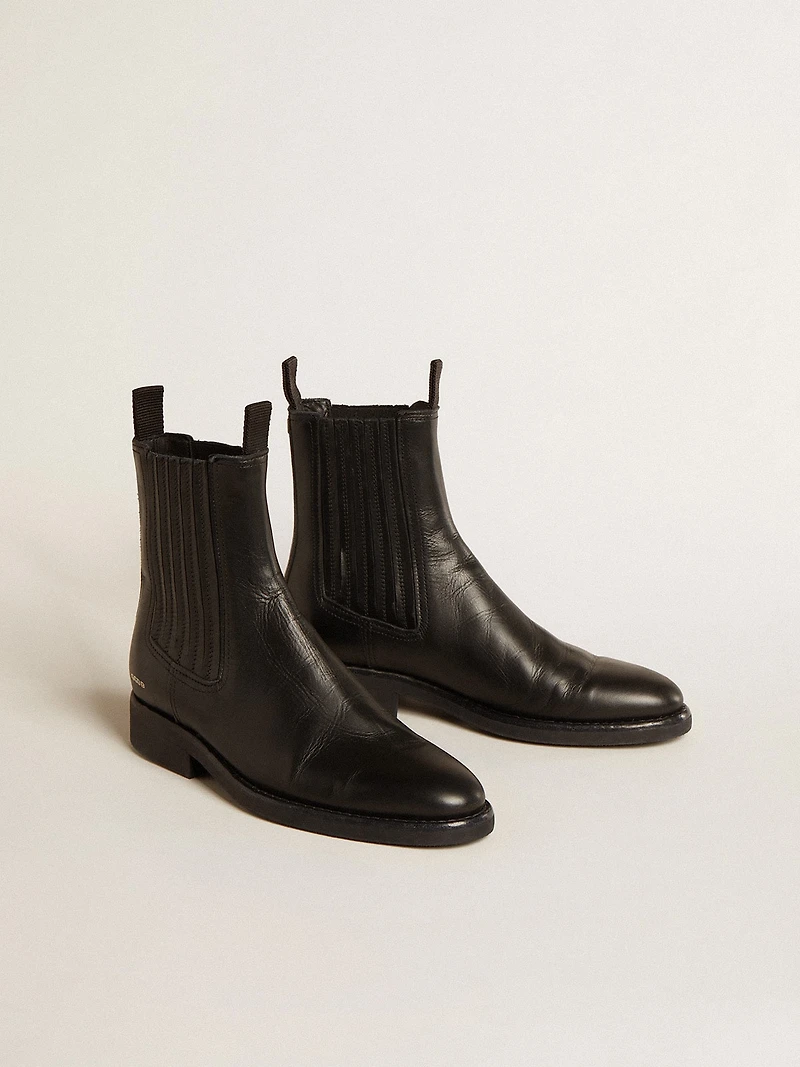 Women’s Chelsea boots black leather