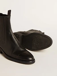 Women’s Chelsea boots black leather