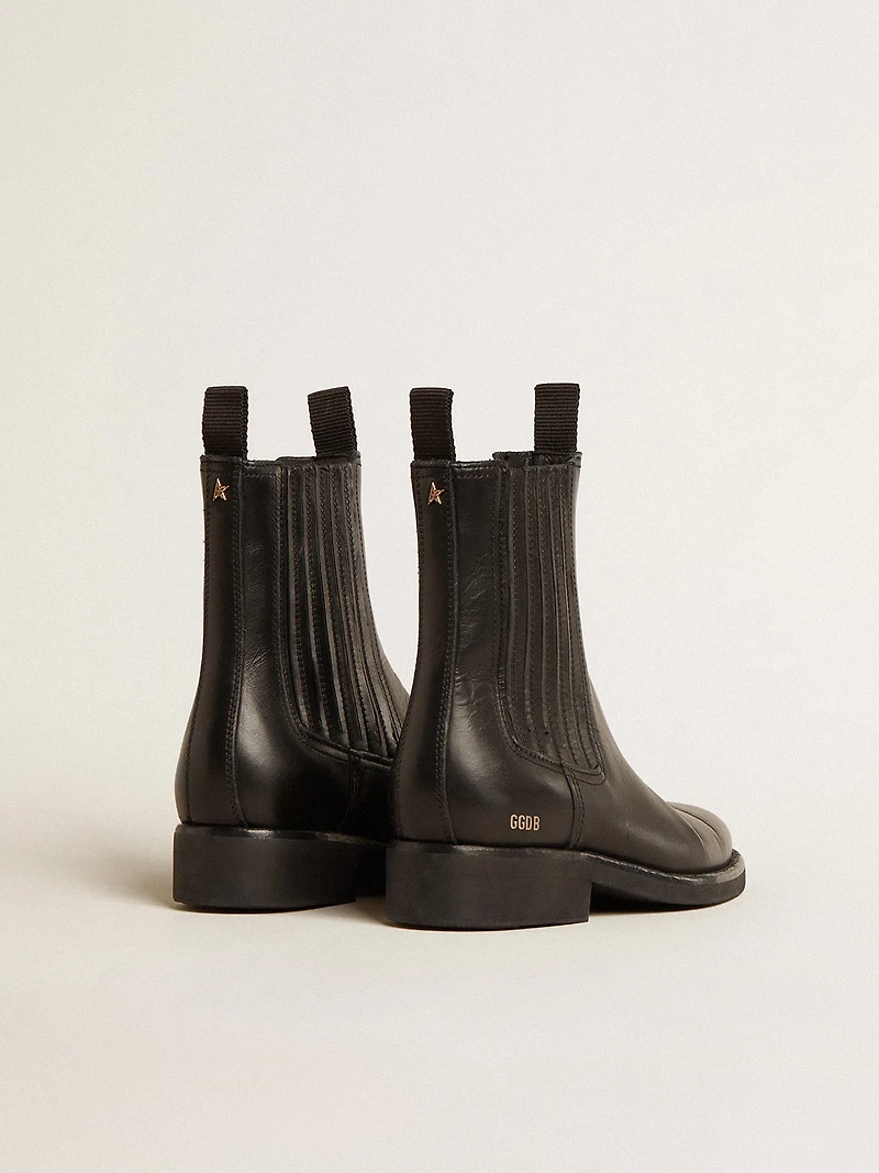 Women’s Chelsea boots black leather