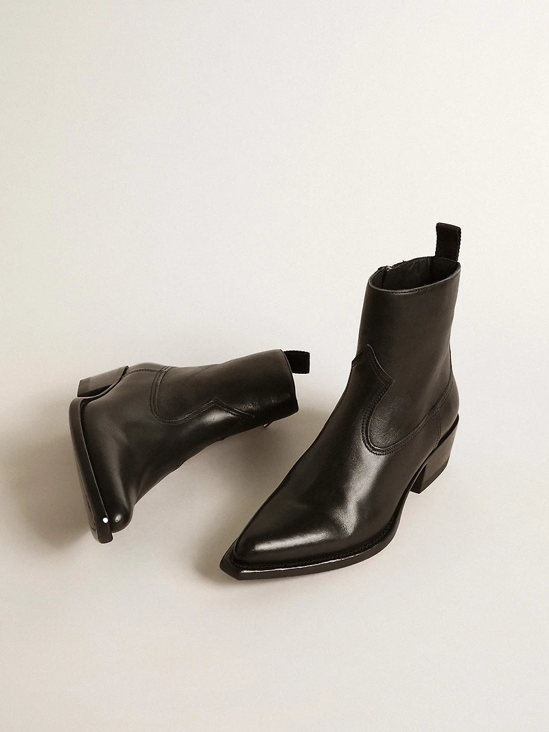 Women’s Debbie boots black leather