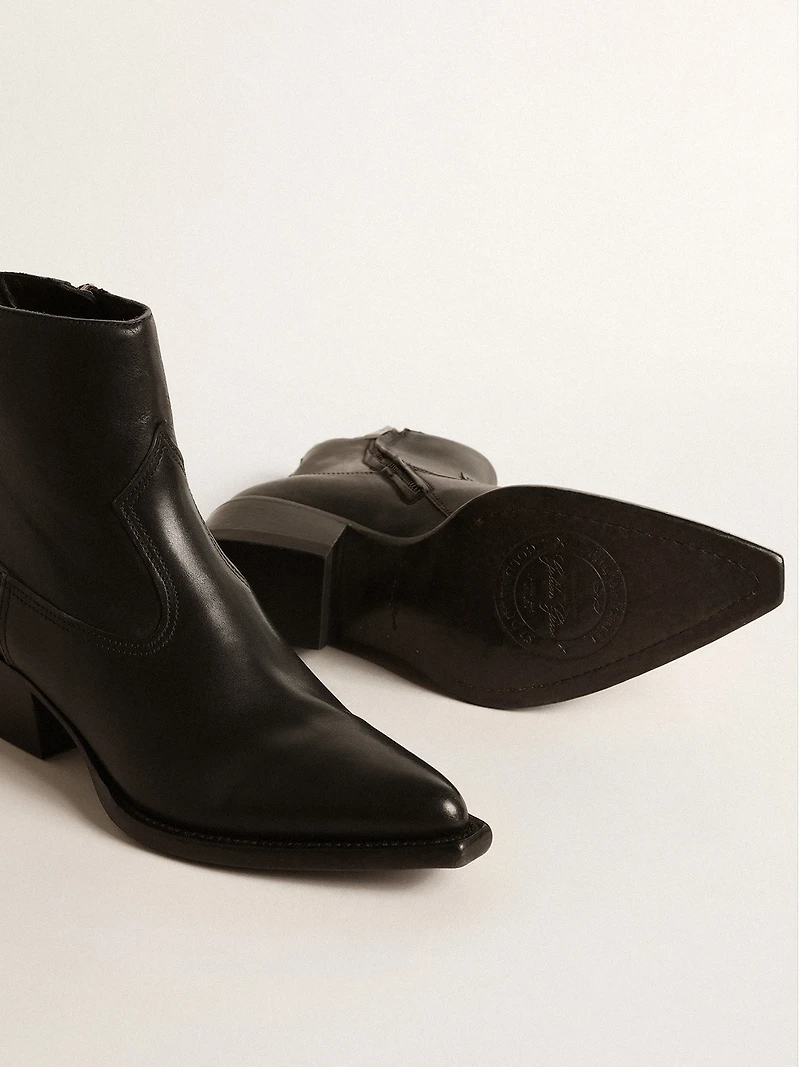 Women’s Debbie boots black leather