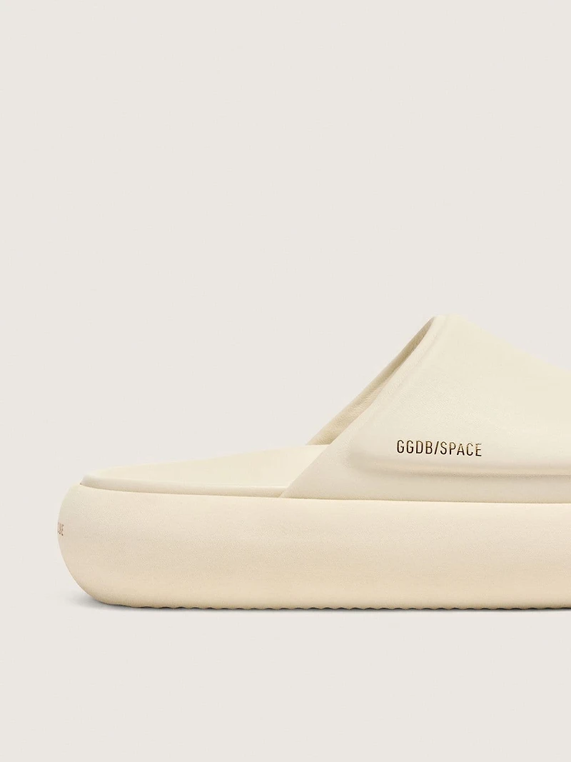Women's Space-Star slip-ons white leather