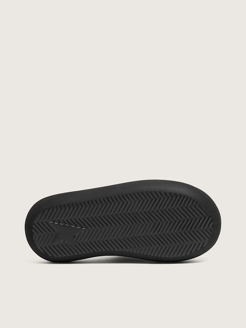 Women's Space-Star slip-ons black leather